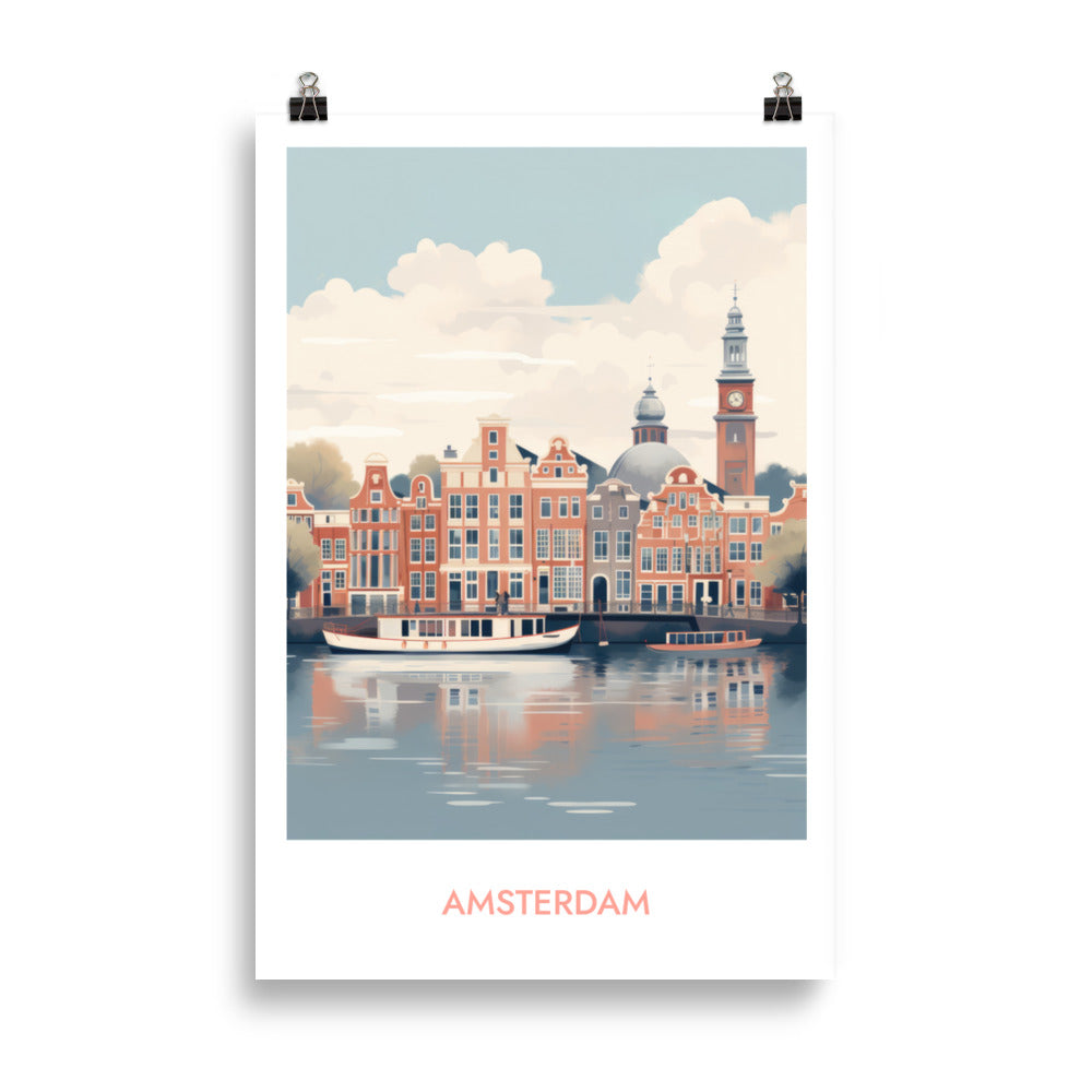 Amsterdam - mit Schrift