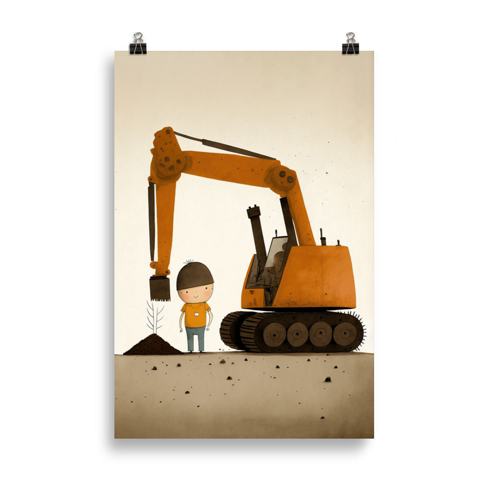 Excavator driver