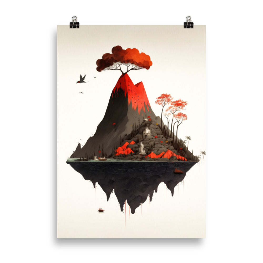 Lava island