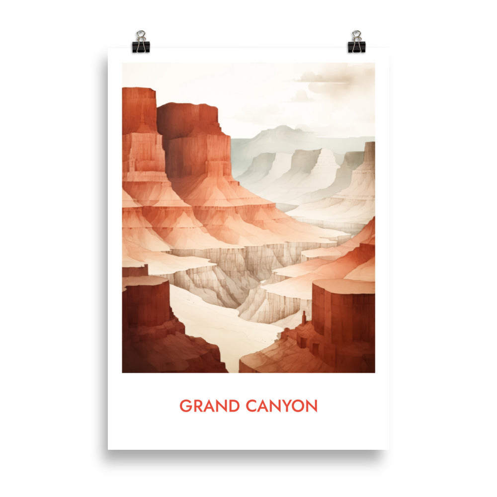 Grand Canyon - mit Schrift