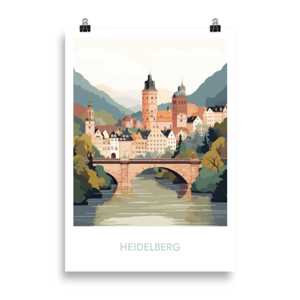 Heidelberg - mit Schrift