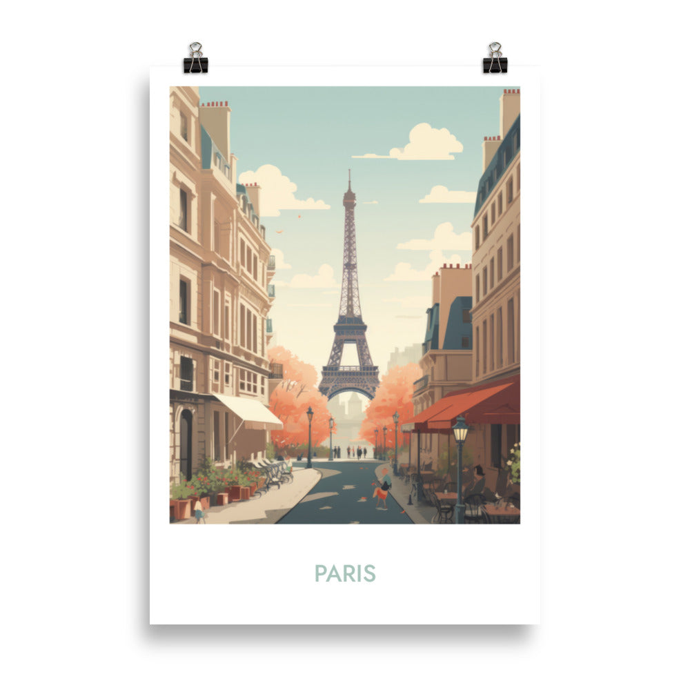 Paris - mit Schrift