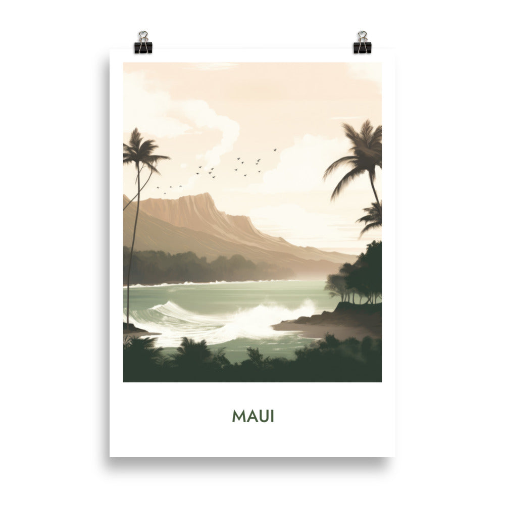 Maui - with writing
