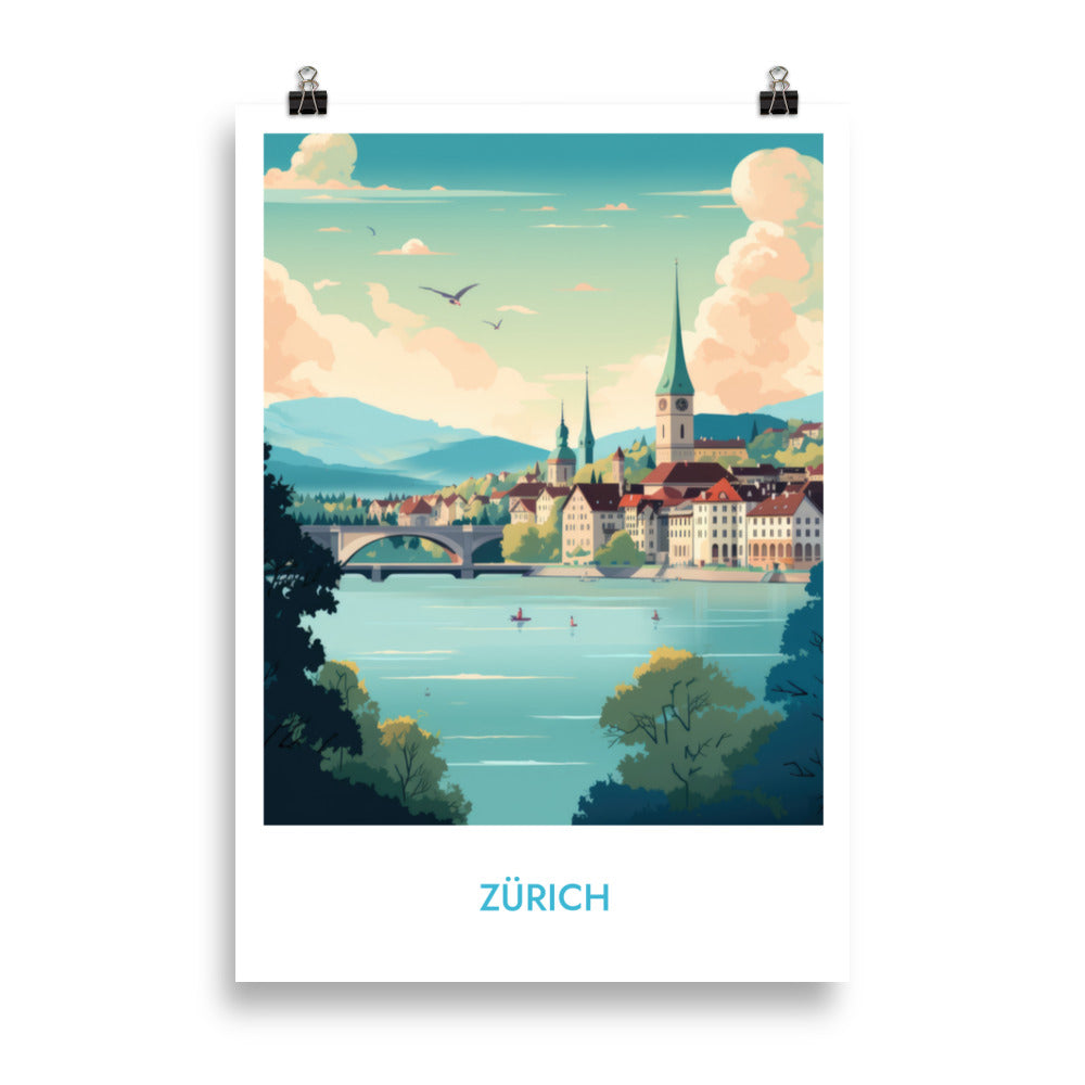 Zurich - with writing
