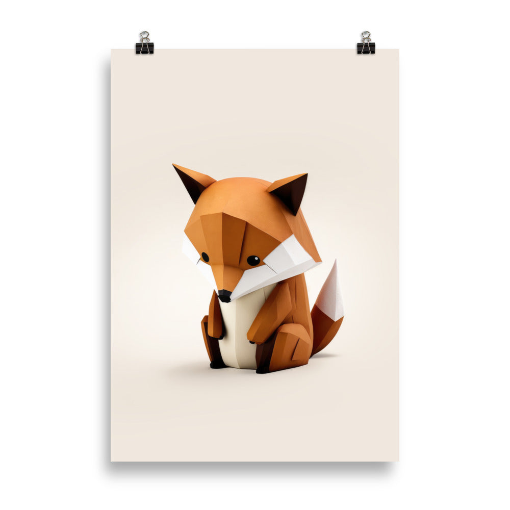 Origami Baby Fuchs