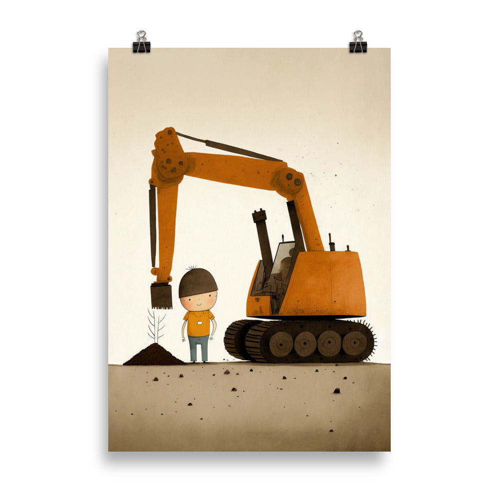 Excavator driver
