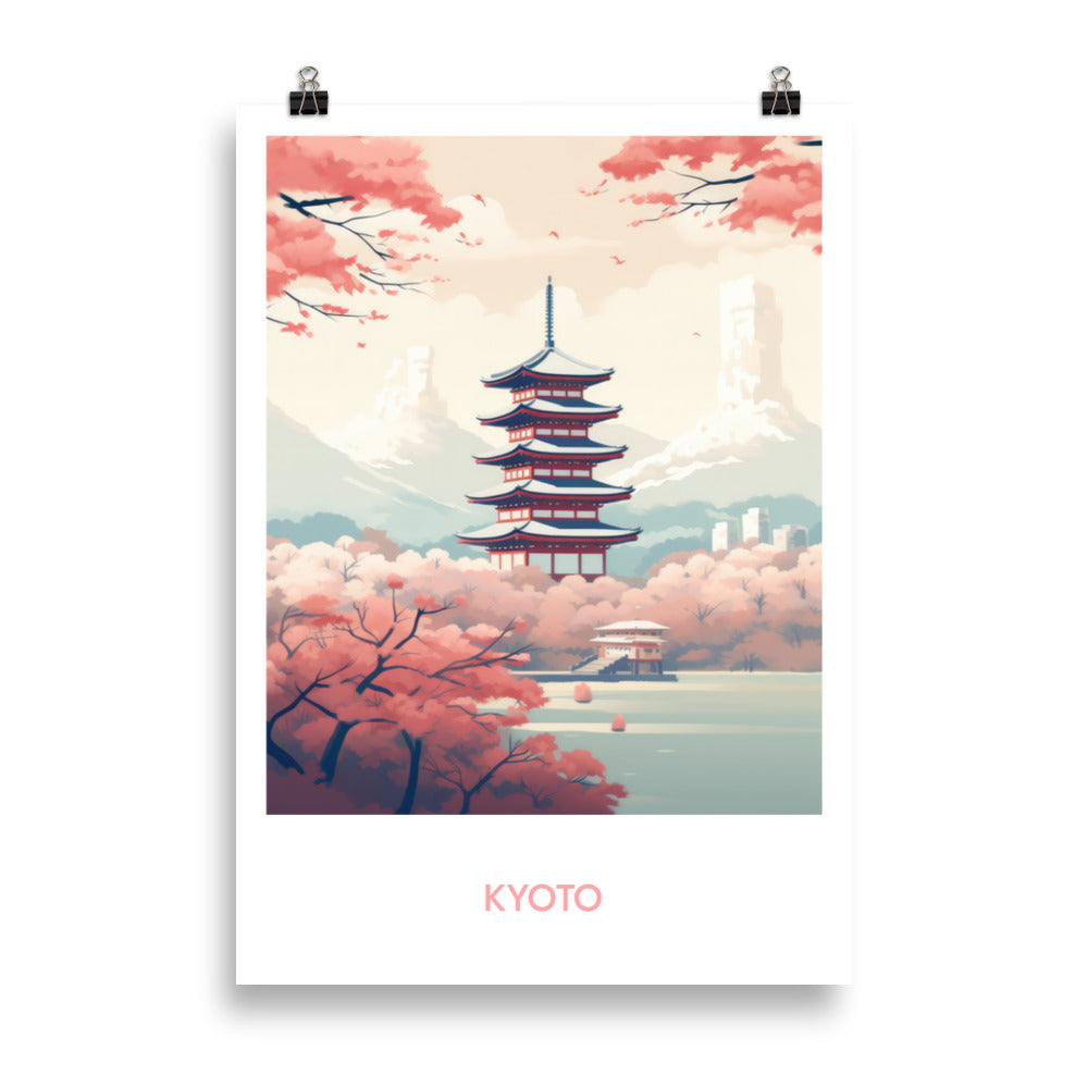 Kyoto - mit Schrift