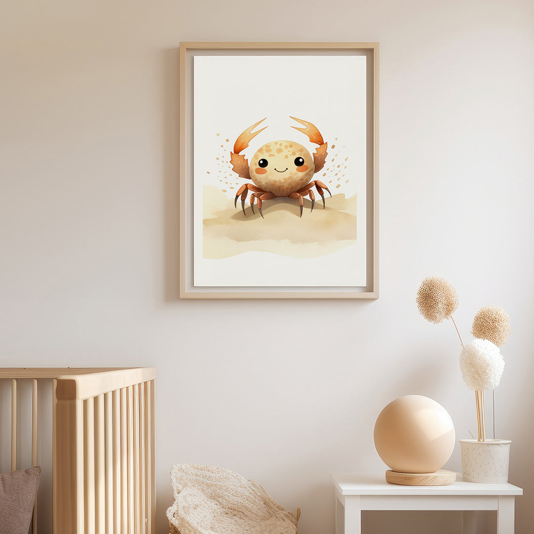 Cute Sea Creatures - 9 printable image templates