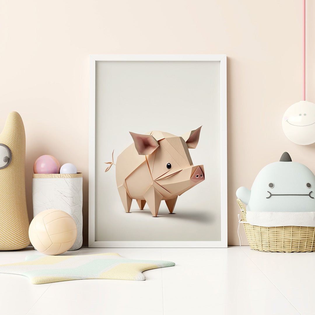 Origami Baby Animals - 9 printable picture templates
